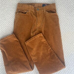 Vineyard Vines Kids Brown Corduroy Pants